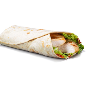 Grilled chicken wrap