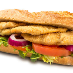 Chicken Schnitzel Long Bun